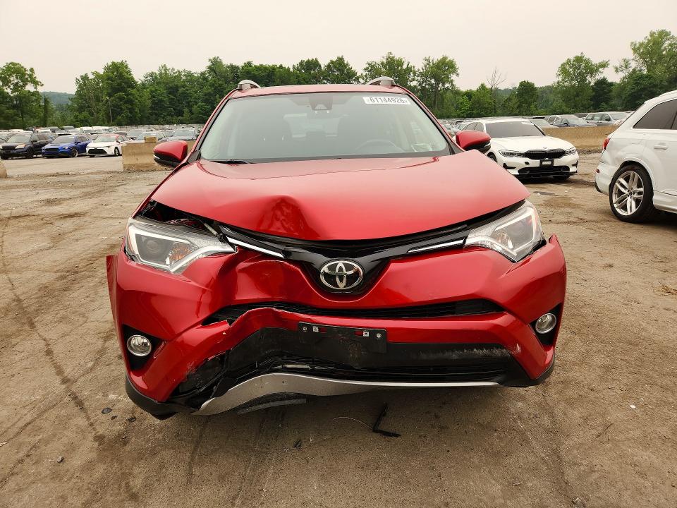 2017 Toyota Rav 4 VIN JTMRFREV0HJ138559 COPART salvage auction — FRONT END, NY - MV-907A SALVAGE CERTIFICATE, sold $7,800 on 2026-07-27 (photo 5)