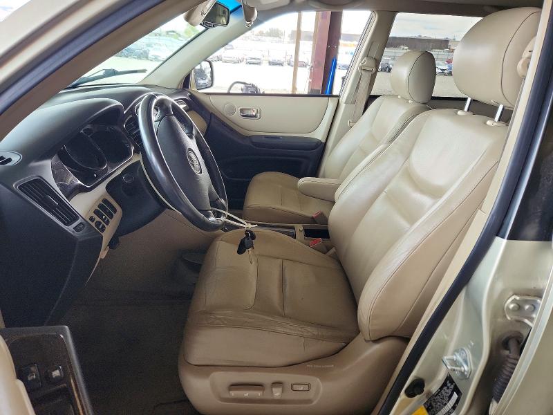 2003 Toyota Highlander VIN JTEHF21A130142152 COPART salvage auction — SIDE, Ca - Dis/Dlr/Exp Clean W/Salv Hist, sold $525 on 2026-07-30 (photo 7)
