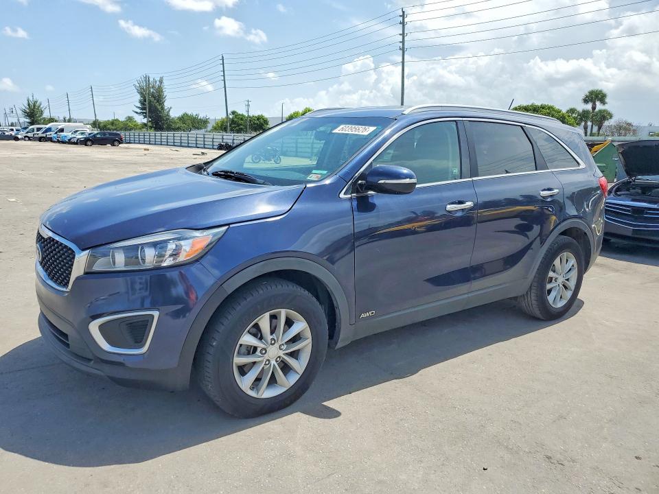 2016 Kia Sorento VIN 5XYPGDA33GG158847 COPART salvage auction — MINOR DENT/SCRATCHES, Nj - Certificate Of Title, sold $4,050 on 2026-07-20 (photo 1)