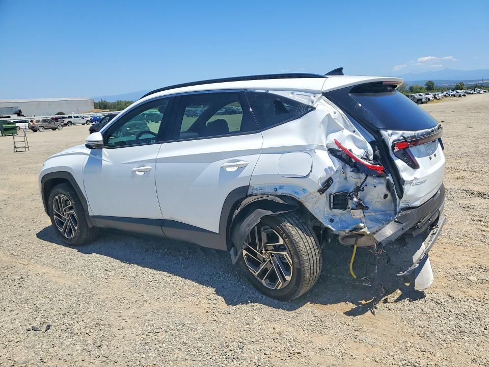 2025 Hyundai Tucson VIN KM8JFDD25SU264585 COPART salvage auction — REAR END, Ca - Salvage Certificate, sold $12,600 on 2026-07-31 (photo 2)