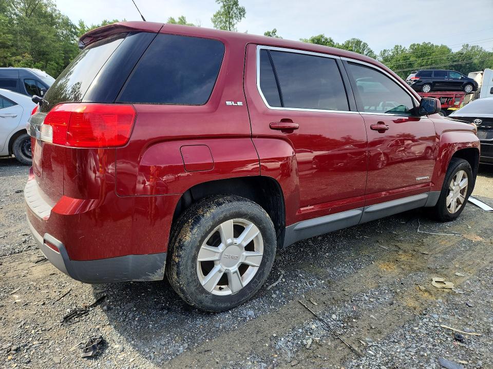 2012 Gmc Terrain VIN 2GKALMEK6C6242000 COPART salvage auction — FRONT END, MD - CERTIFICATE OF TITLE, sold $350 on 2026-07-28 (photo 3)