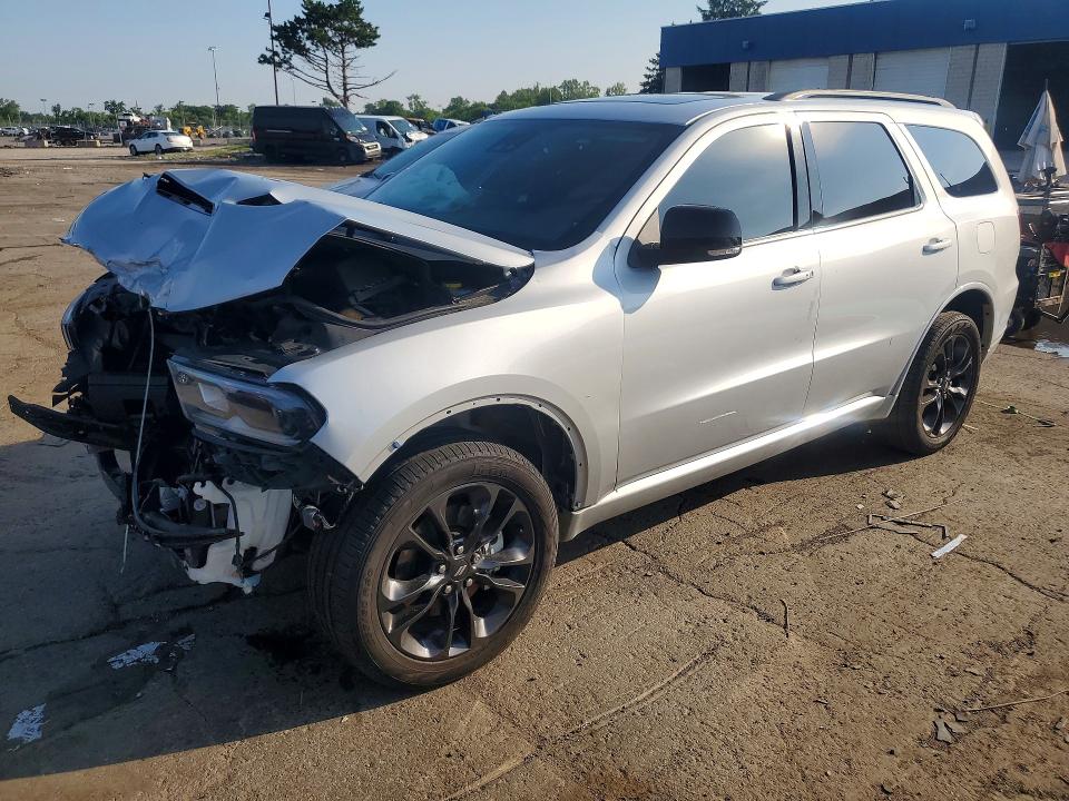 2024 Dodge Durango VIN 1C4RDJDG3RC173757 COPART salvage auction — FRONT END, Mi - Certificate Of Title, sold $10,300 on 2026-08-28 (photo 1)