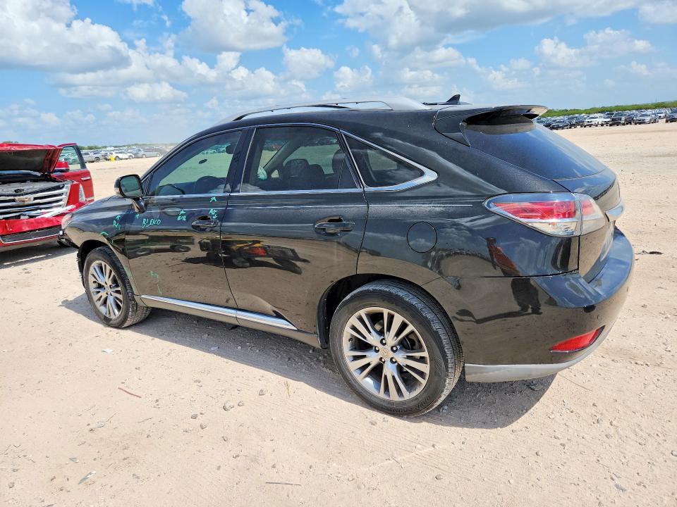 2013 Lexus Rx VIN 2T2ZK1BA9DC095193 COPART salvage auction — FRONT END, Tx - Salvage Vehicle Title, sold $4,950 on 2026-08-27 (photo 2)