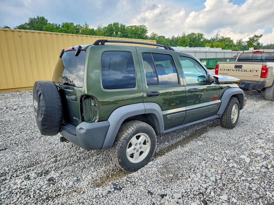 2007 Jeep Liberty VIN 1J4GL48K87W543391 COPART salvage auction — FRONT END, Oh - Cert Of Title-Salvage, sold $275 on 2026-07-28 (photo 3)