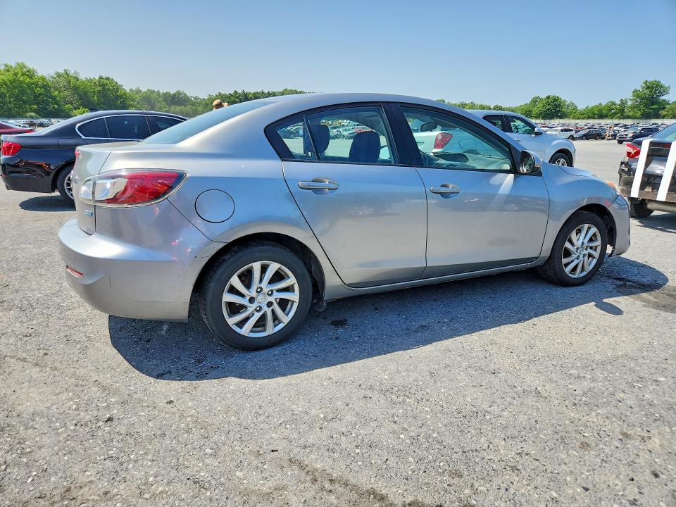 2012 Mazda 3 VIN JM1BL1V8XC1614279 COPART salvage auction — FRONT END, Pa - Certificate Of Salvage, sold $400 on 2026-07-28 (photo 3)