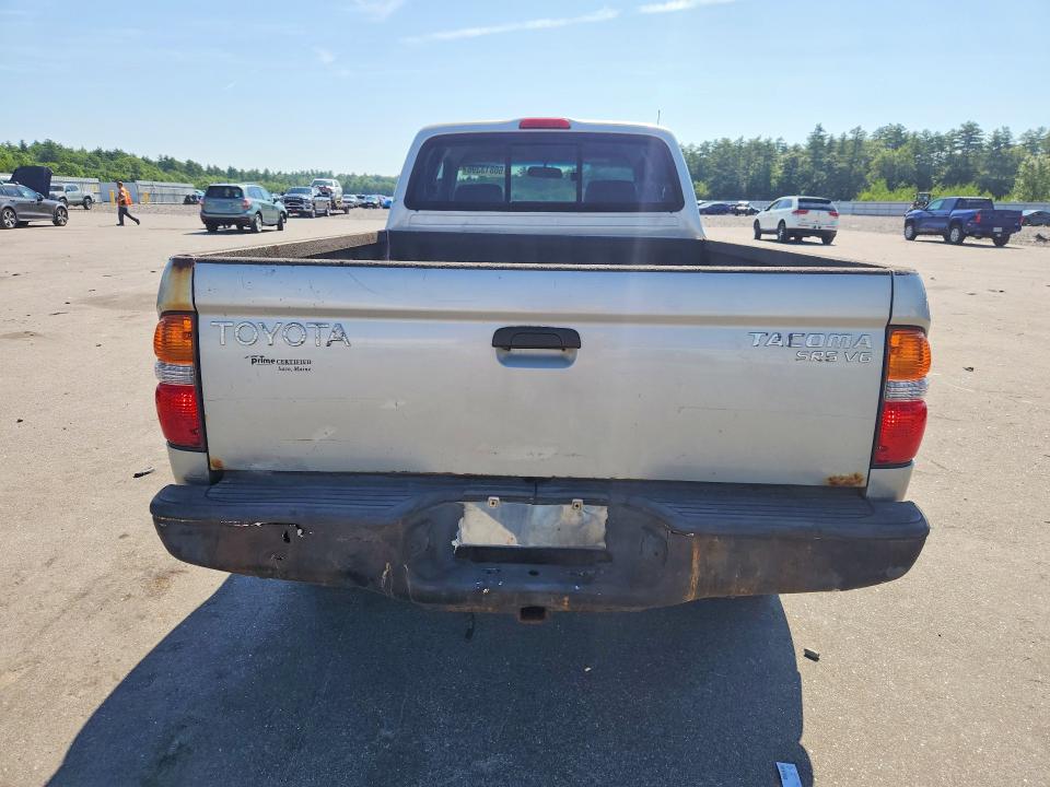 2001 Toyota Tacoma VIN 5TEWN72N61Z864033 COPART salvage auction — FRONT END, Me - Certificate Of Title, sold $400 on 2026-07-31 (photo 6)