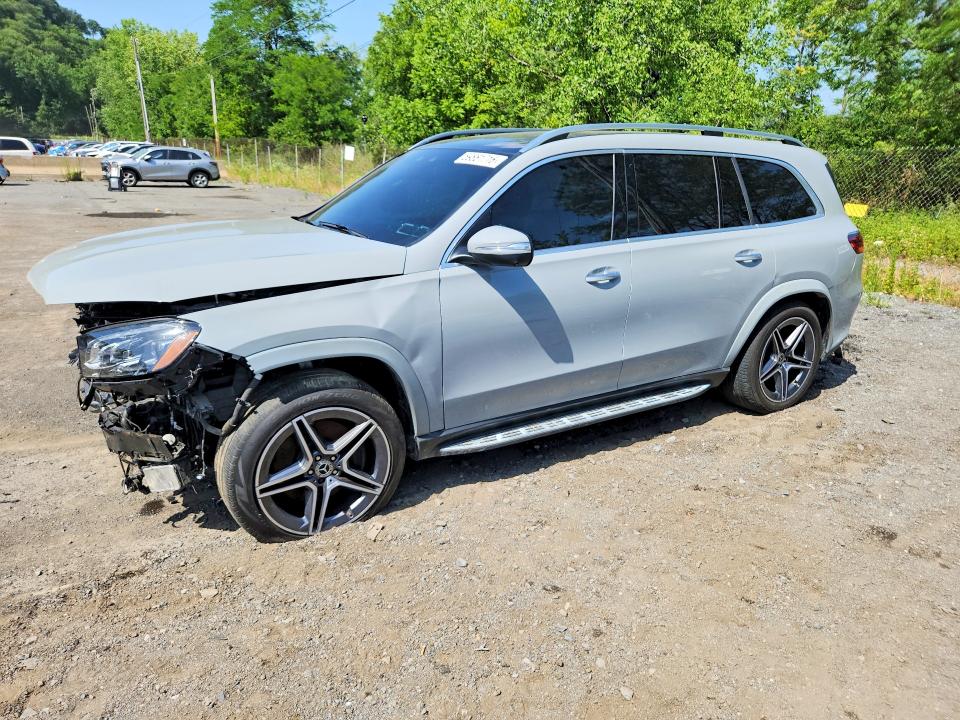 2025 Mercedes-benz Gls-klasse VIN 4JGFF5KE3SB338512 COPART salvage auction — FRONT END, Ny - Mv-907A Salvage Certificate, sold $35,000 on 2026-07-21 (photo 1)