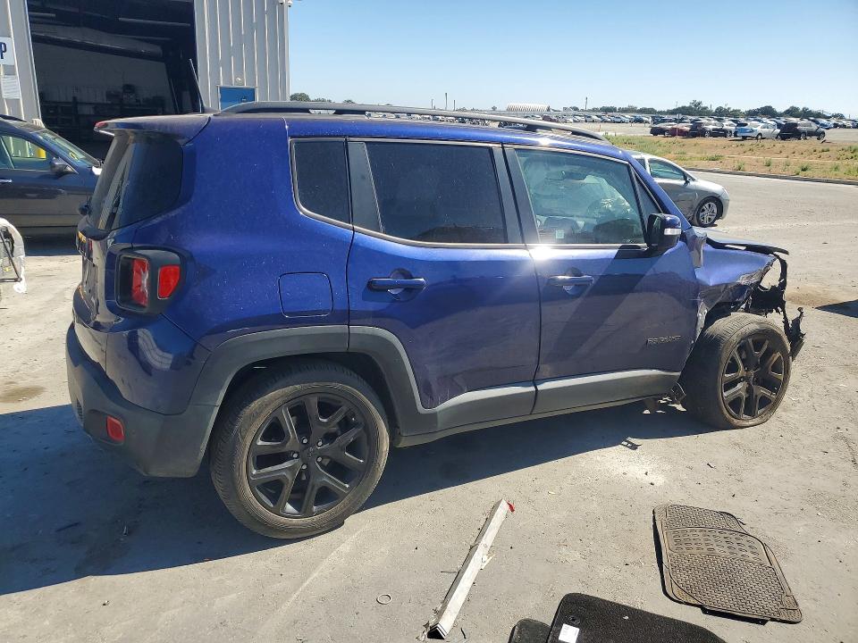 2018 Jeep Renegade VIN ZACCJABB0JPG74899 COPART salvage auction — FRONT END, Ca - Salvage Certificate, sold $850 on 2026-07-23 (photo 3)