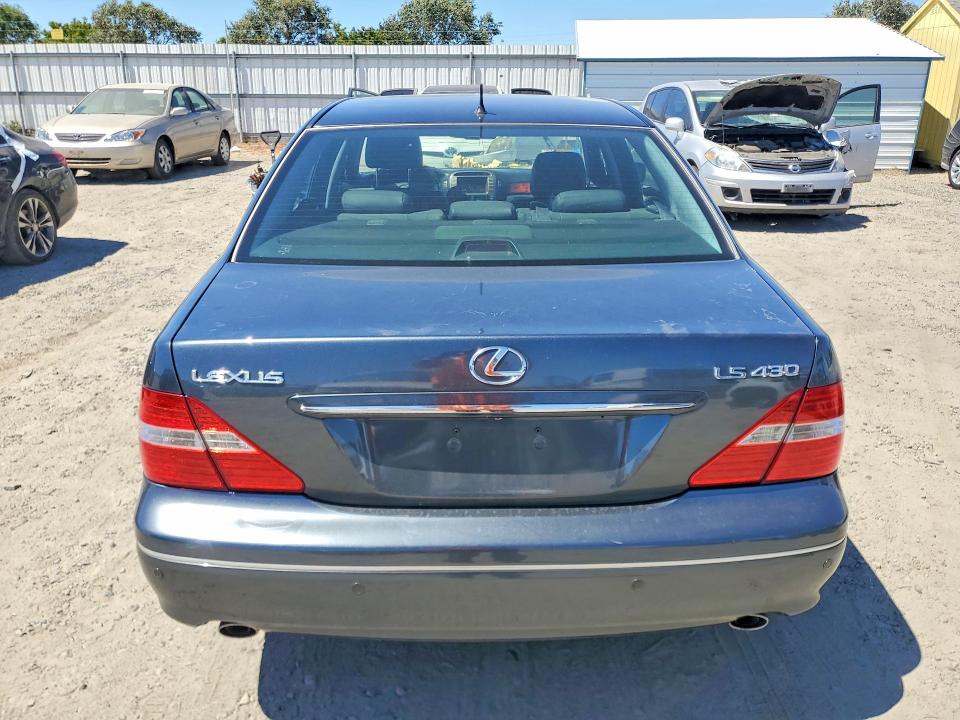 2005 Lexus Ls 430 VIN JTHBN36F850175495 COPART salvage auction — NORMAL WEAR, CA - DLR/DIS/EXP ONLY SALVAGE TITLE, sold $6,100 on 2026-07-14 (photo 6)