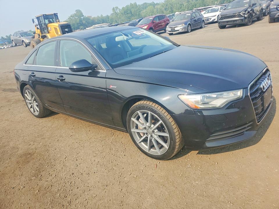 2014 Audi A6 VIN WAUFGAFC5EN037856 COPART salvage auction — MINOR DENT/SCRATCHES, Ct - Certificate Of Title, sold $3,250 on 2026-07-21 (photo 4)