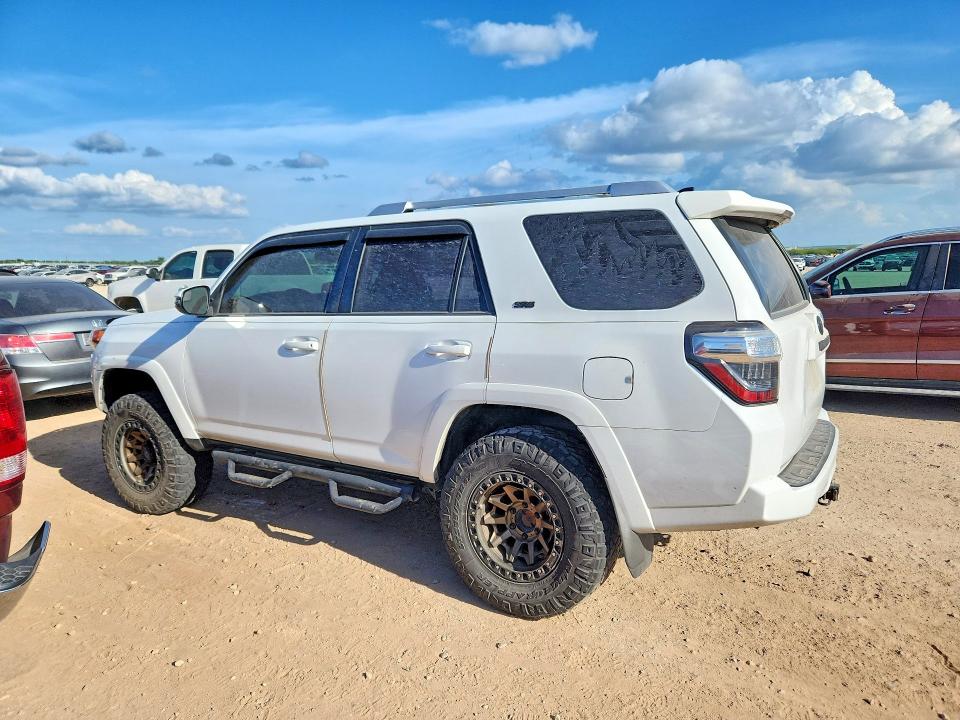 2016 Toyota 4runner VIN JTEZU5JR9G5111371 COPART salvage auction — SIDE, TX - SALVAGE VEHICLE TITLE (P), sold $7,500 on 2026-07-16 (photo 2)