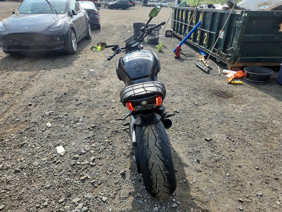 2015 Ducati Diavel VIN ZDM13BSW7FB022099 COPART salvage auction — SIDE, Ny - Mv-907A Salvage Certificate, sold $3,900 on 2026-07-16 (photo 4)