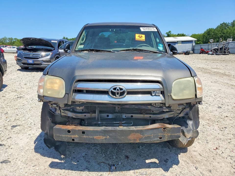 2006 Toyota Tundra VIN 5TBDT48136S528336 COPART salvage auction — FRONT END, Ma - Cert Of Title-Reconstrctd Coll, sold $200 on 2026-07-29 (photo 5)