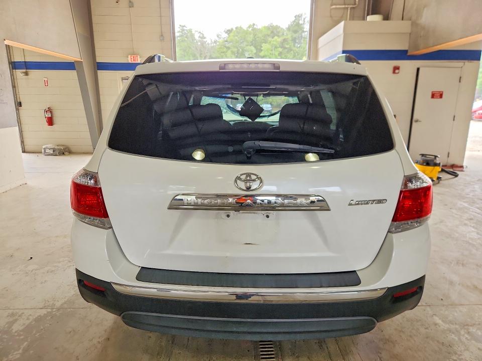 2012 Toyota Highlander VIN 5TDYK3EH9CS071230 COPART salvage auction — ROOF, Va - Cert Of Title - Salvage, sold $300 on 2026-07-24 (photo 6)
