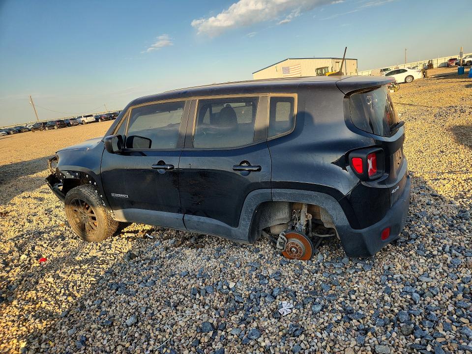 2021 Jeep Renegade VIN ZACNJDAB2MPM13495 COPART salvage auction — FRONT END, Tx - Certificate Of Title (P), sold $4,500 on 2026-07-28 (photo 2)