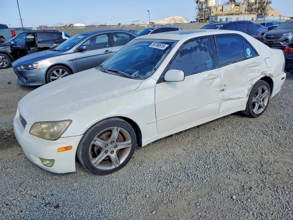 2001 Lexus Is 300 VIN JTHBD182710028659 COPART salvage auction — SIDE, CA - SALVAGE CERTIFICATE, sold $1,400 on 2026-07-21 (photo 1)