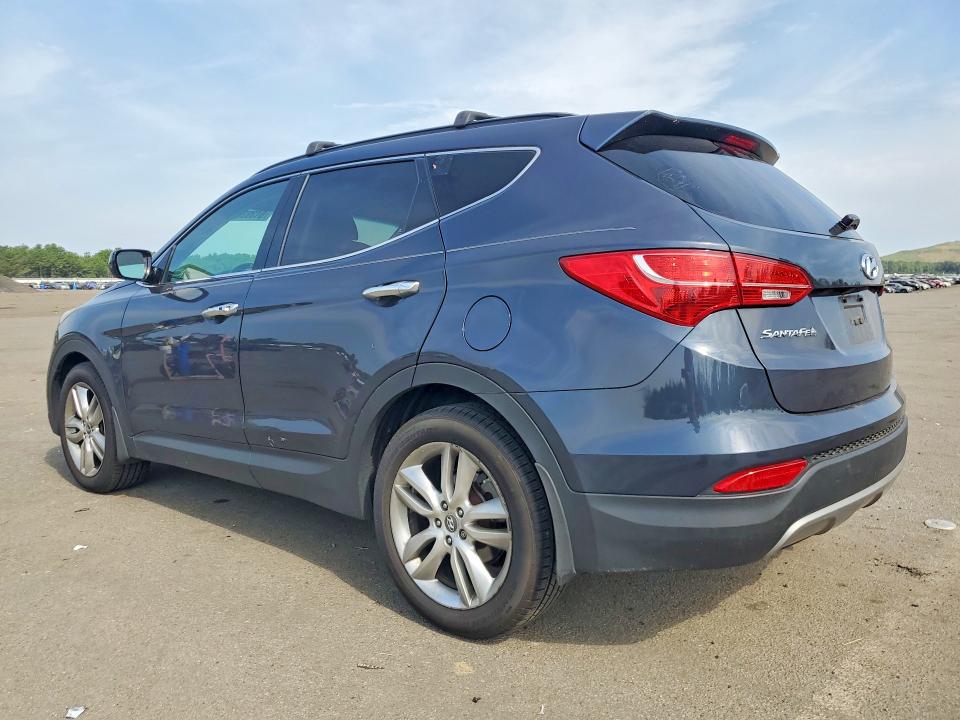 2013 Hyundai Santa fe VIN 5XYZUDLA4DG074450 COPART salvage auction — FRONT END, Ny - Mv-907A Salvage Certificate, sold $2,250 on 2026-07-22 (photo 2)