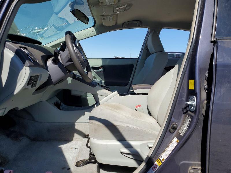 2011 Toyota Prius VIN JTDKN3DU9B0278472 COPART salvage auction — VANDALISM, Ca - Salvage Certificate, sold $575 on 2026-07-16 (photo 7)