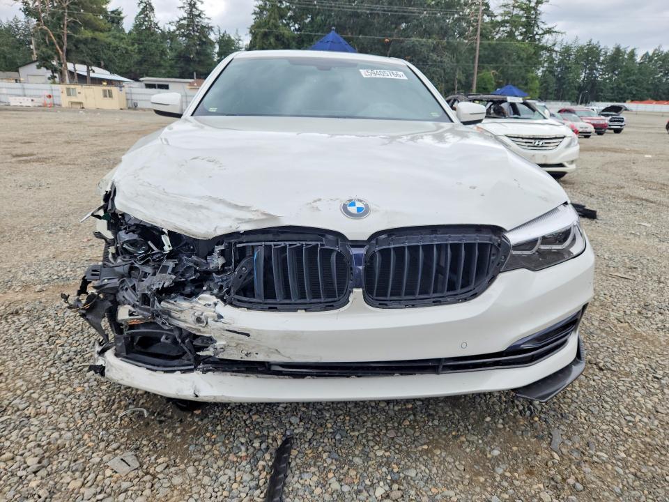 2018 BMW 5er VIN WBAJB1C53JB085446 COPART salvage auction — FRONT END, Wa - Bill Of Sale, sold $4,600 on 2026-08-04 (photo 5)