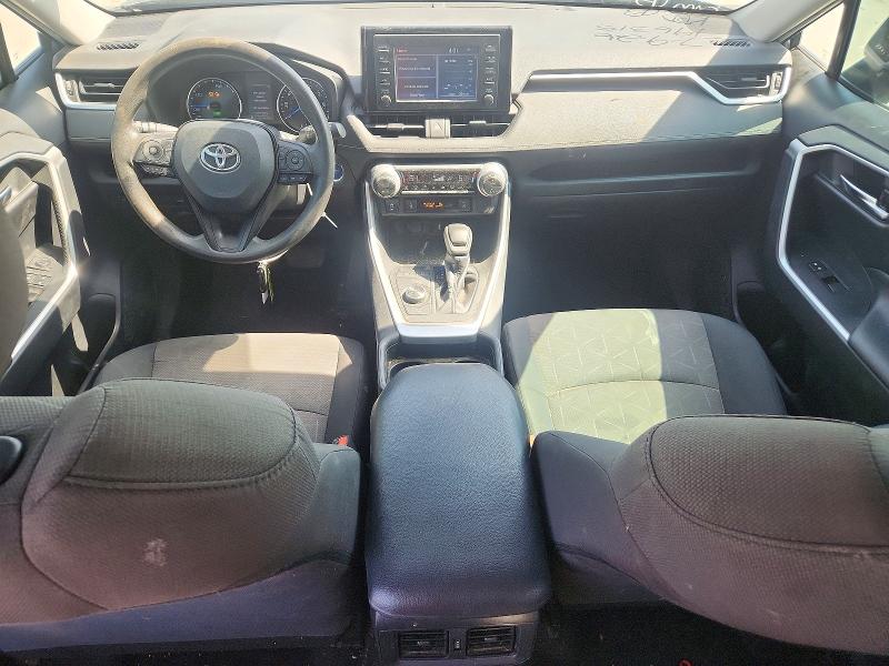 2019 Toyota Rav4 hybrid VIN 2T3RWRFV3KW031593 COPART salvage auction — FRONT END, Tx - Salvage Vehicle Title, sold $10,700 on 2026-07-27 (photo 8)