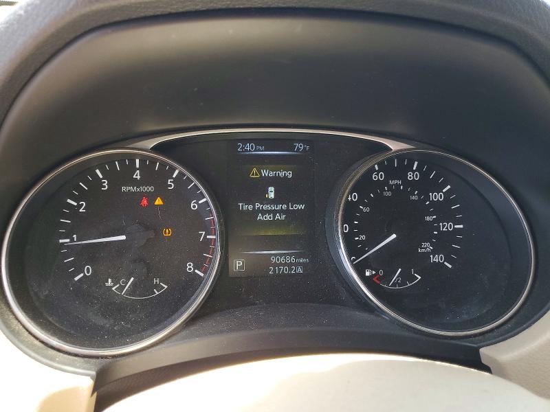 2015 Nissan Rogue VIN KNMAT2MT9FP511086 COPART salvage auction — REAR END, Ca - Salvage Certificate, sold $1,650 on 2026-07-13 (photo 9)