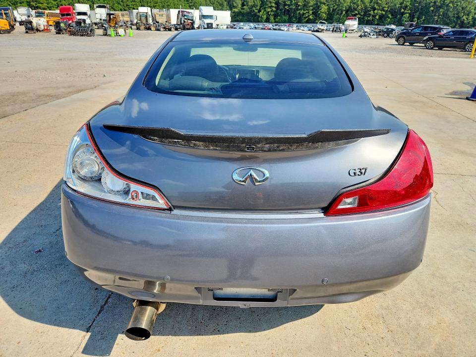 2012 Infiniti G37 VIN JN1CV6EL9CM472329 COPART salvage auction — MINOR DENT/SCRATCHES, GA - DLR ONLY CERT OF TITLE-SALVAGE, sold $2,050 on 2026-07-31 (photo 6)