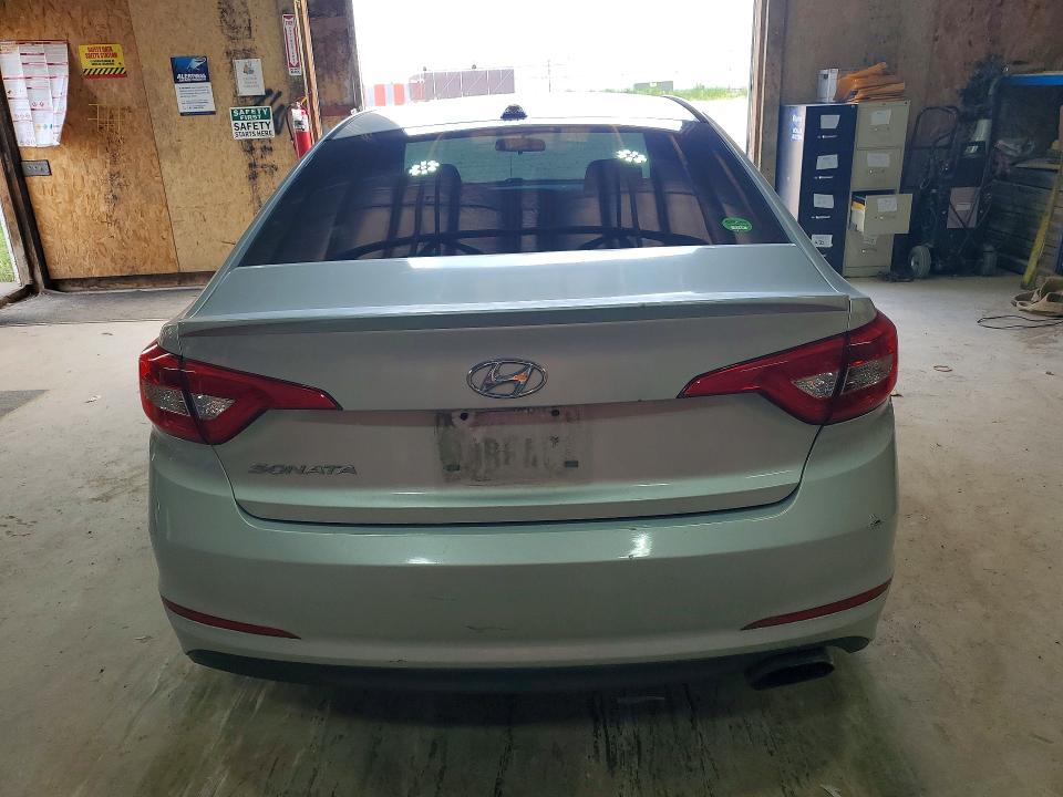 2017 Hyundai Sonata VIN 5NPE24AF4HH473344 COPART salvage auction — FRONT END, Ca - Certificate Of Title, sold $100 on 2026-07-28 (photo 6)