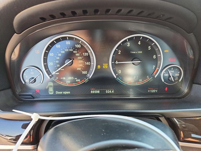 2016 BMW 5er VIN WBA5B3C55GG258845 COPART salvage auction — MECHANICAL, Pa - Cert Of Title, sold $1,150 on 2026-07-17 (photo 9)