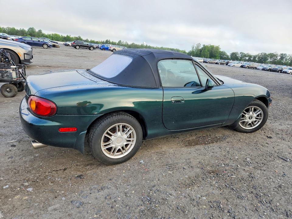 1999 Mazda Mx-5 miata VIN JM1NB3532X0100440 COPART salvage auction — FRONT END, VA - CERTIFICATE OF TITLE, sold $550 on 2026-07-29 (photo 3)