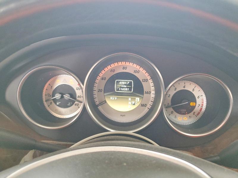 2012 Mercedes-benz Cls-klasse VIN WDDLJ7DB8CA056884 COPART salvage auction — UNDERCARRIAGE, PA - CERT OF SALVAGE-W=FLOOD VEH, sold $425 on 2026-07-29 (photo 9)