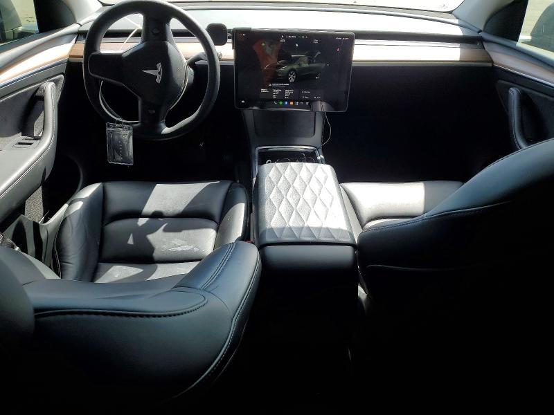 2023 Tesla Model y VIN 7SAYGDEE5PF635305 COPART salvage auction — REAR END, Ca - Salvage Certificate, sold $7,600 on 2026-07-14 (photo 8)
