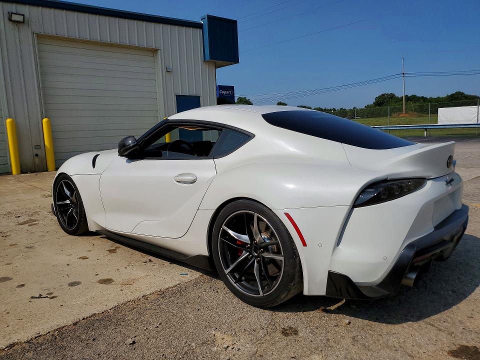 2021 Toyota Supra VIN WZ1DB0C01MW042902 COPART salvage auction — MECHANICAL, Md - Cert Of Salvage < 75% Damage (P), sold $13,200 on 2026-08-07 (photo 2)