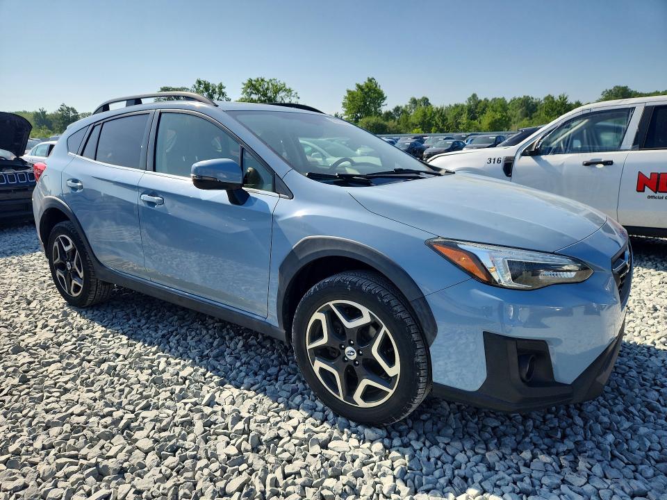 2018 Subaru VIN JF2GTALC5J8282853 COPART salvage auction — HAIL, Oh - Cert Of Title-Salvage, sold $6,500 on 2026-07-13 (photo 4)