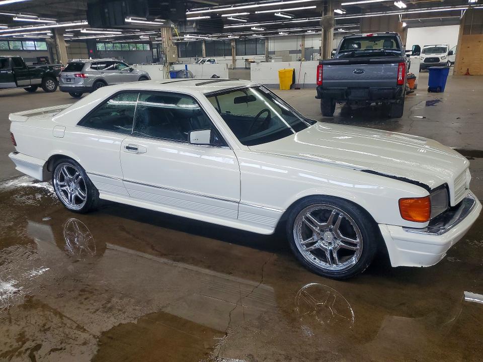 1984 Mercedes-benz 500 VIN WDBCA44A3EA019226 COPART salvage auction — MINOR DENT/SCRATCHES, AZ - CERTIFICATE OF TITLE, sold $625 on 2026-07-27 (photo 4)