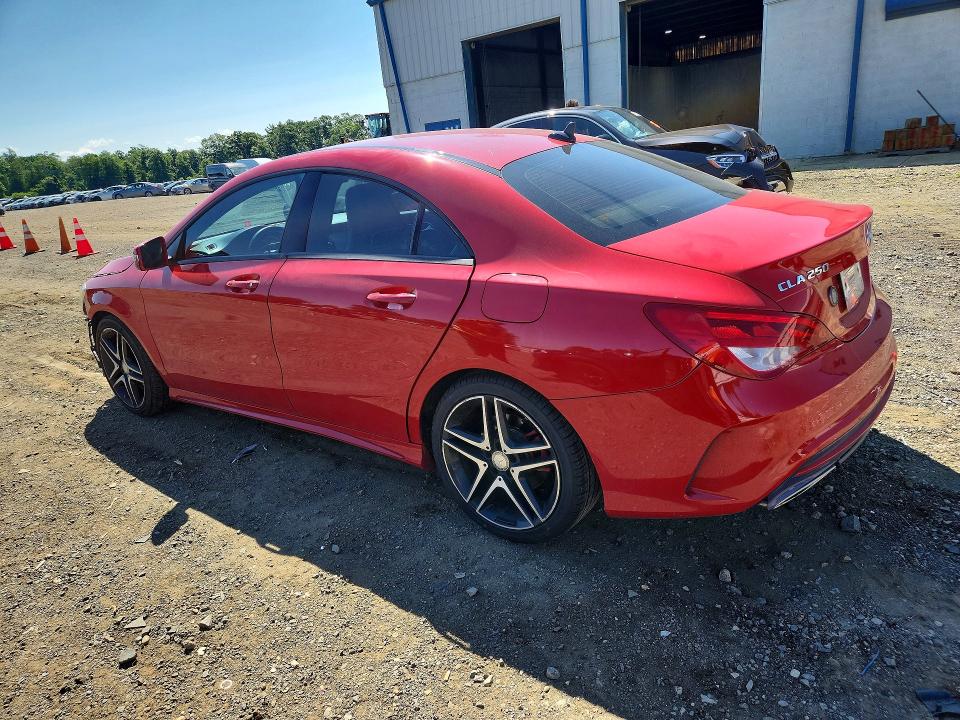2017 Mercedes-benz Cla-klasse VIN WDDSJ4EB9HN460530 COPART salvage auction — FRONT END, Nj - Cert Of Title-Salvage, sold $1,700 on 2026-08-12 (photo 2)