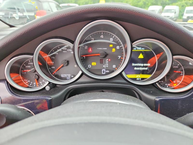 2012 Porsche Panamera VIN WP0AA2A76CL070663 COPART salvage auction — REAR END, Ct - Cert Of Title-Salvage, sold $775 on 2026-07-30 (photo 9)