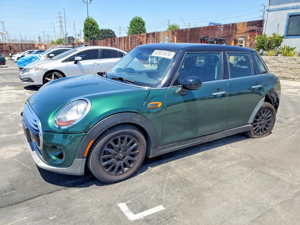 2015 Mini Cooper VIN WMWXS5C5XFT827716 COPART salvage auction — REAR END, Ca - Salvage Certificate, sold $1,100 on 2026-08-26 (photo 1)