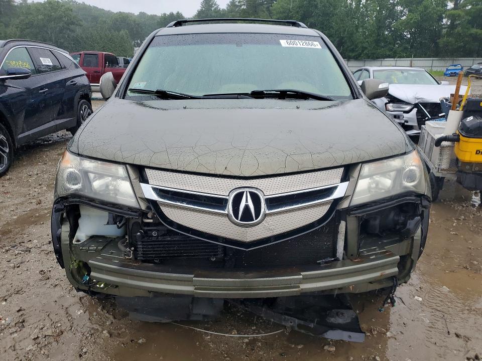 2007 Acura Mdx VIN 2HNYD28837H527737 COPART salvage auction — FRONT END, Ma - Cert Of Title-Reconstrctd Coll, sold $325 on 2026-07-23 (photo 5)