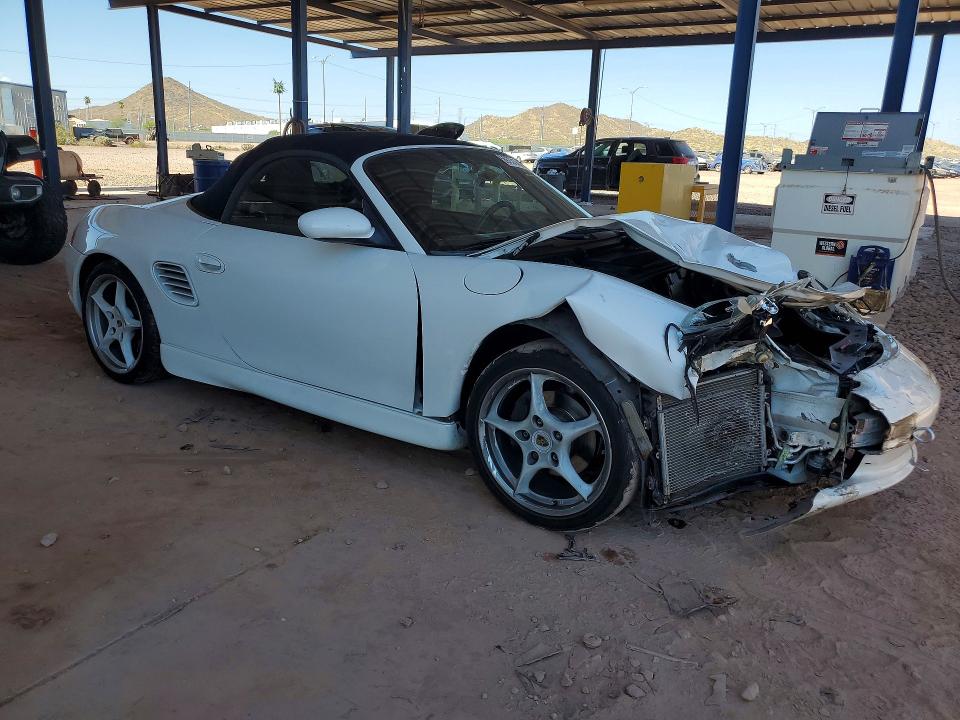 2003 Porsche Boxster VIN WP0CA29823U622773 COPART salvage auction — FRONT END, AZ - CERT OF TITLE - SALVAGE, sold $225 on 2026-07-21 (photo 4)