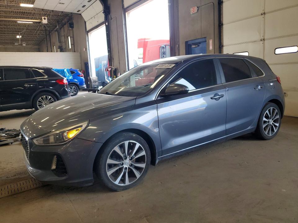 2018 Hyundai Elantra VIN KMHH35LE6JU039857 COPART salvage auction — FRONT END, MN - CERTIFICATE OF TITLE, sold $475 on 2026-07-28 (photo 1)