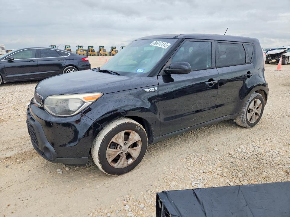 2015 Kia Soul VIN KNDJN2A21F7220765 COPART salvage auction — MECHANICAL, TX - CERTIFICATE OF TITLE, sold $425 on 2026-07-30 (photo 1)
