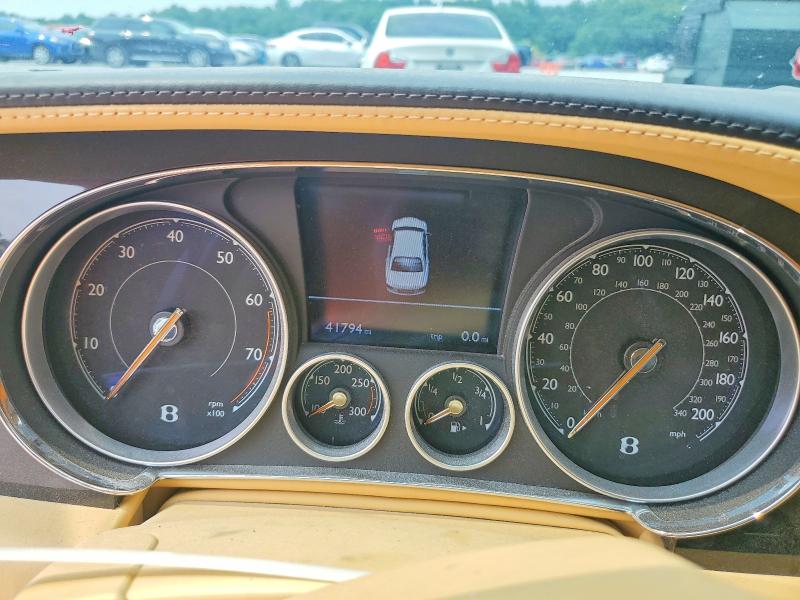 2016 Bentley Flying spur VIN SCBEC9ZA9GC051246 COPART salvage auction — FRONT END, Pa - Certificate Of Salvage, sold $2,600 on 2026-07-23 (photo 9)