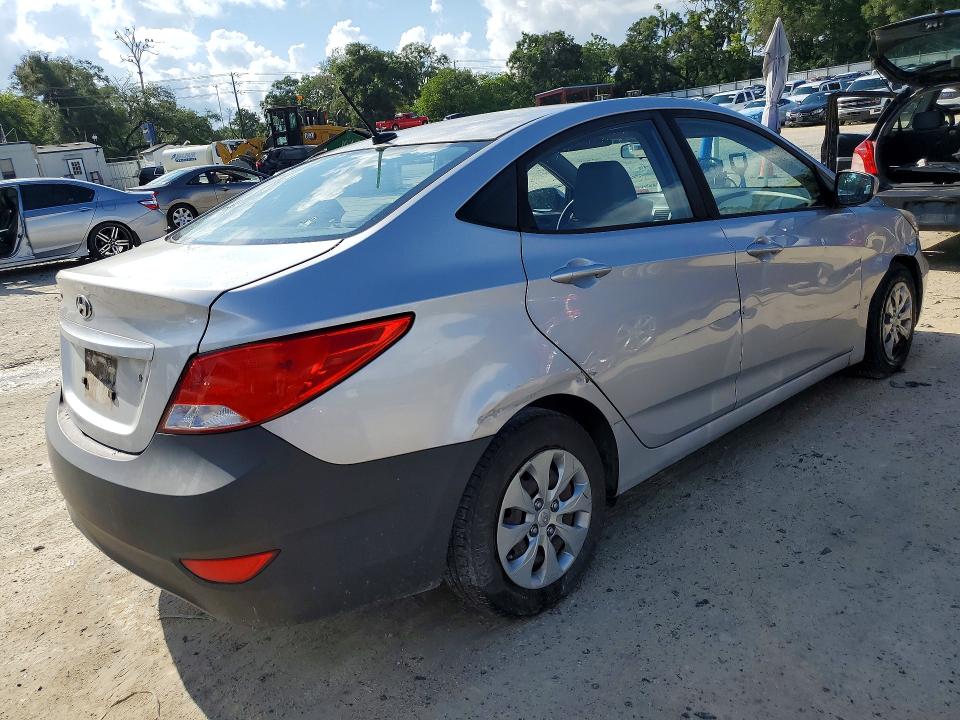 2017 Hyundai VIN KMHCT4AEXHU243515 COPART salvage auction — FRONT END, Fl - Certificate Of Title, sold $850 on 2026-07-28 (photo 3)
