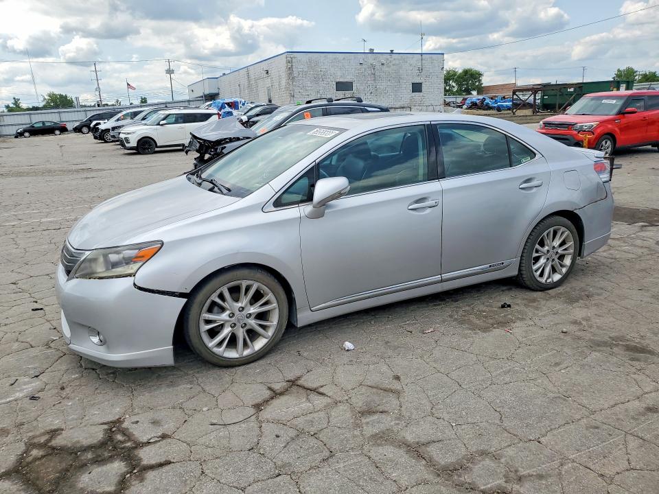 2010 Lexus Hs VIN JTHBB1BA6A2005092 COPART salvage auction — FRONT END, In - Certificate Of Title, sold $250 on 2026-07-28 (photo 1)