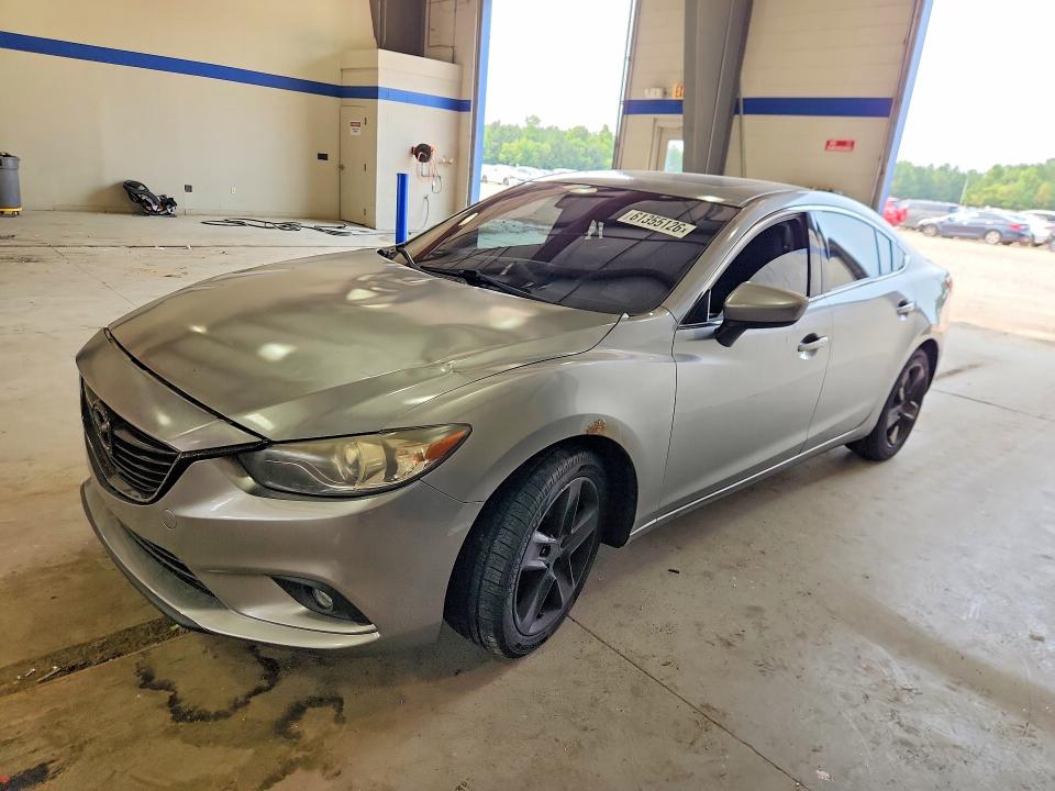 2014 Mazda 6 VIN JM1GJ1W62E1121479 COPART salvage auction — FRONT END, Va - Certificate Of Title, sold $425 on 2026-07-31 (photo 1)