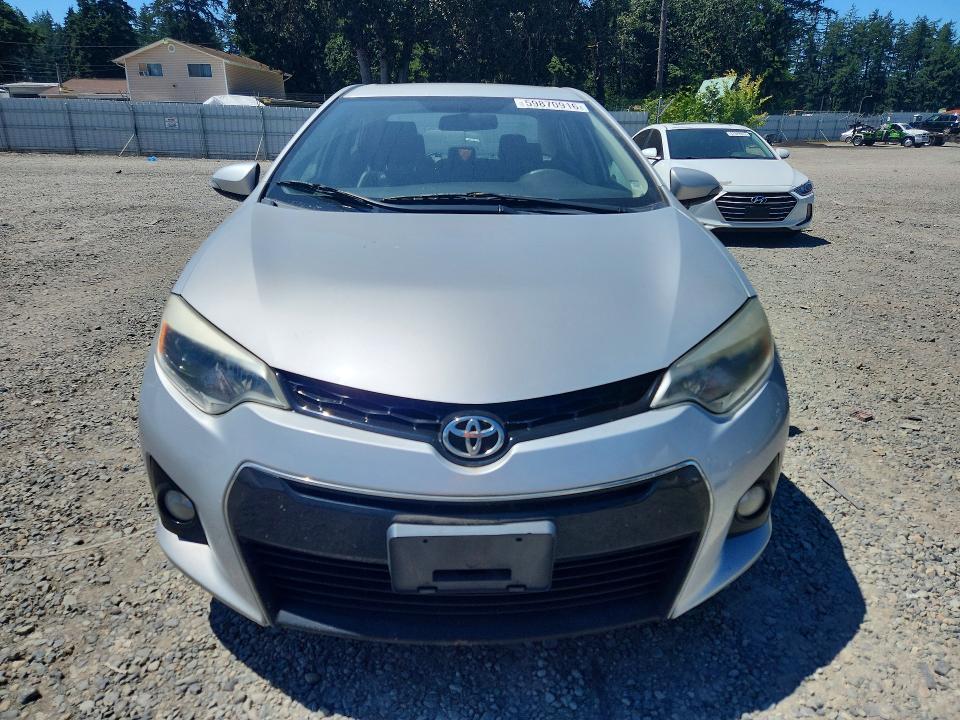 2014 Toyota Corolla VIN 5YFBURHE7EP140643 COPART salvage auction — REAR END, Wa - Bill Of Sale, sold $2,250 on 2026-07-17 (photo 5)