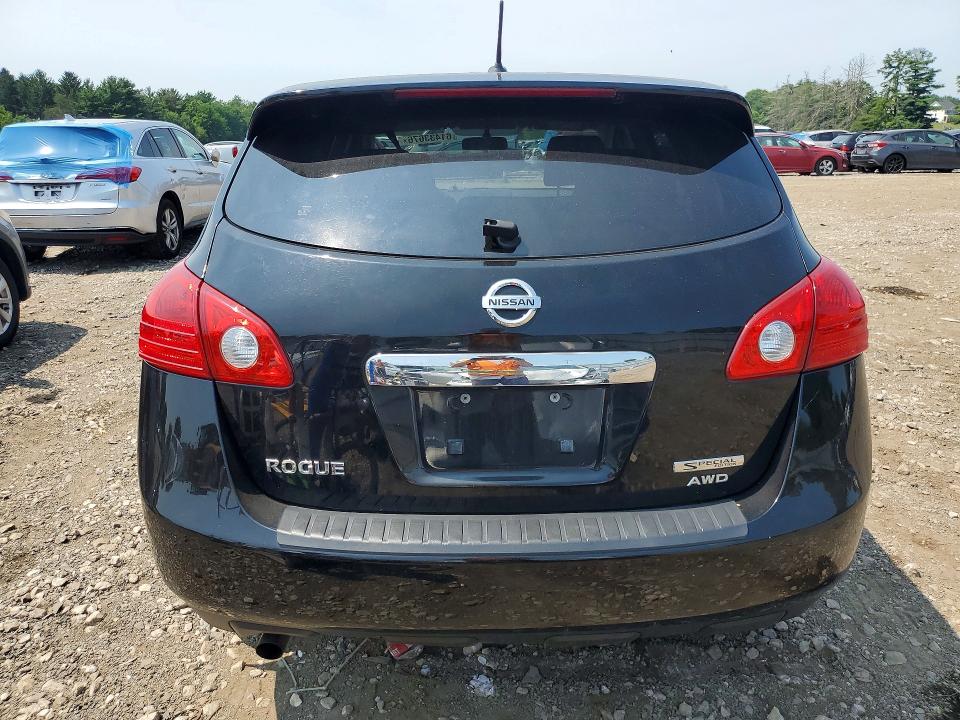 2013 Nissan Rogue VIN JN8AS5MV6DW605455 COPART salvage auction — REAR END, Md - Certificate Of Title (P), sold $500 on 2026-07-20 (photo 6)