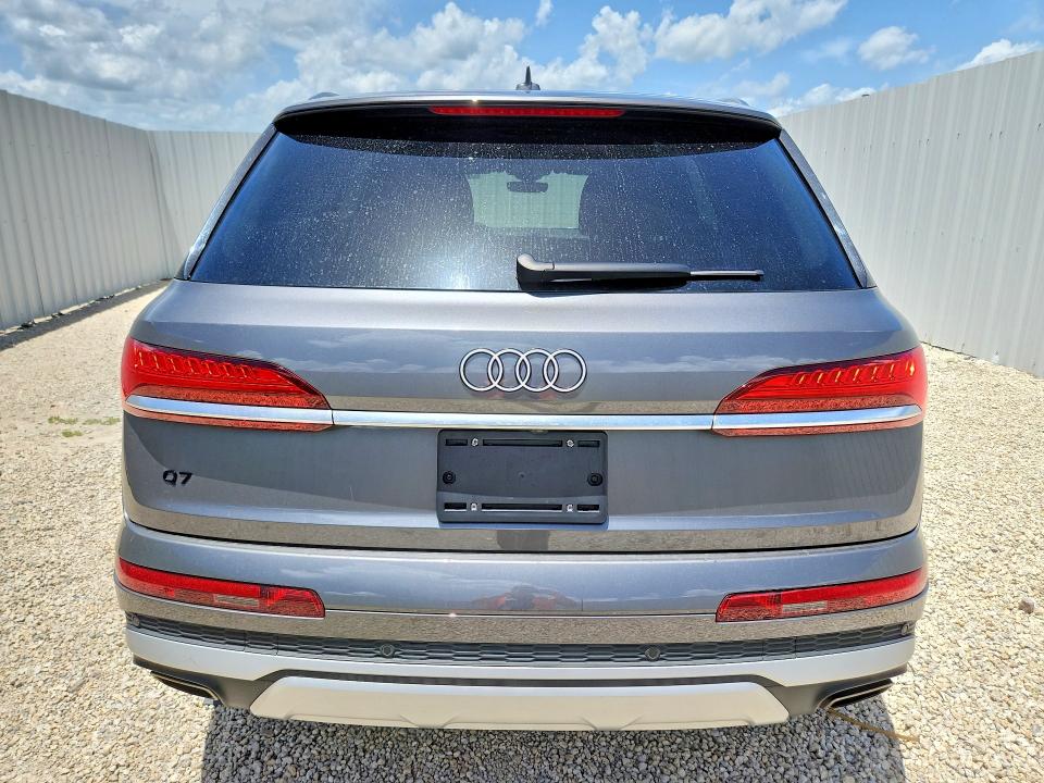 2025 Audi Q7 VIN WA1LVBF76SD016904 COPART salvage auction — SIDE, Fl - Certificate Of Title (P), sold $400 on 2026-07-22 (photo 6)