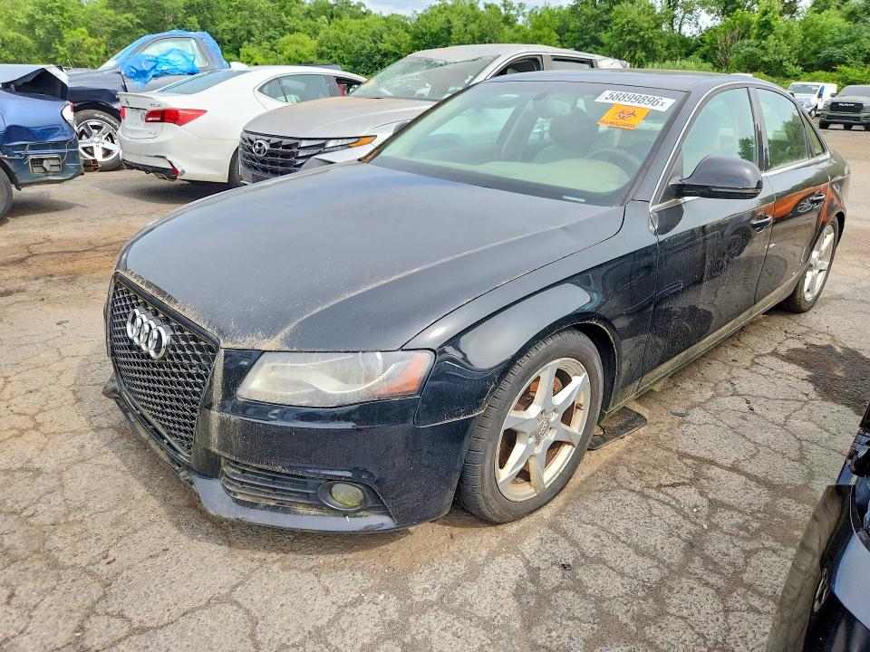 2009 Audi A4 VIN WAUSF78K09N054904 COPART salvage auction — MINOR DENT/SCRATCHES, Ct - Certificate Of Title, sold $875 on 2026-07-31 (photo 1)