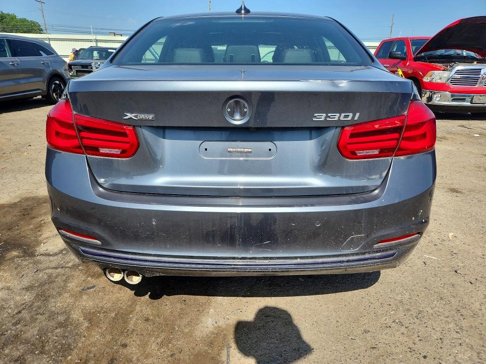 2017 BMW 3 series VIN WBA8D9G58HNT90791 COPART salvage auction — VANDALISM, PA - CERTIFICATE OF SALVAGE, sold $1,200 on 2026-07-17 (photo 6)